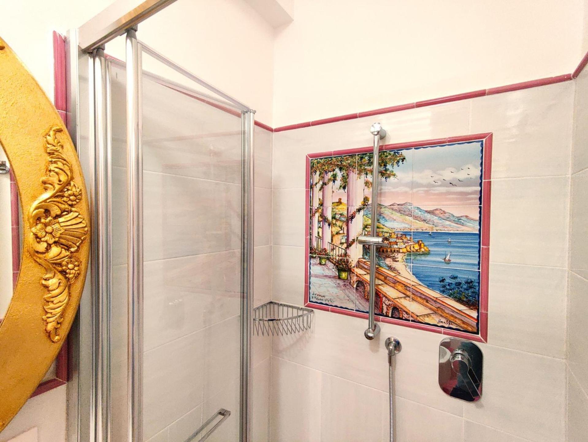 Casa La Scogliera Apartment Praiano Bagian luar foto