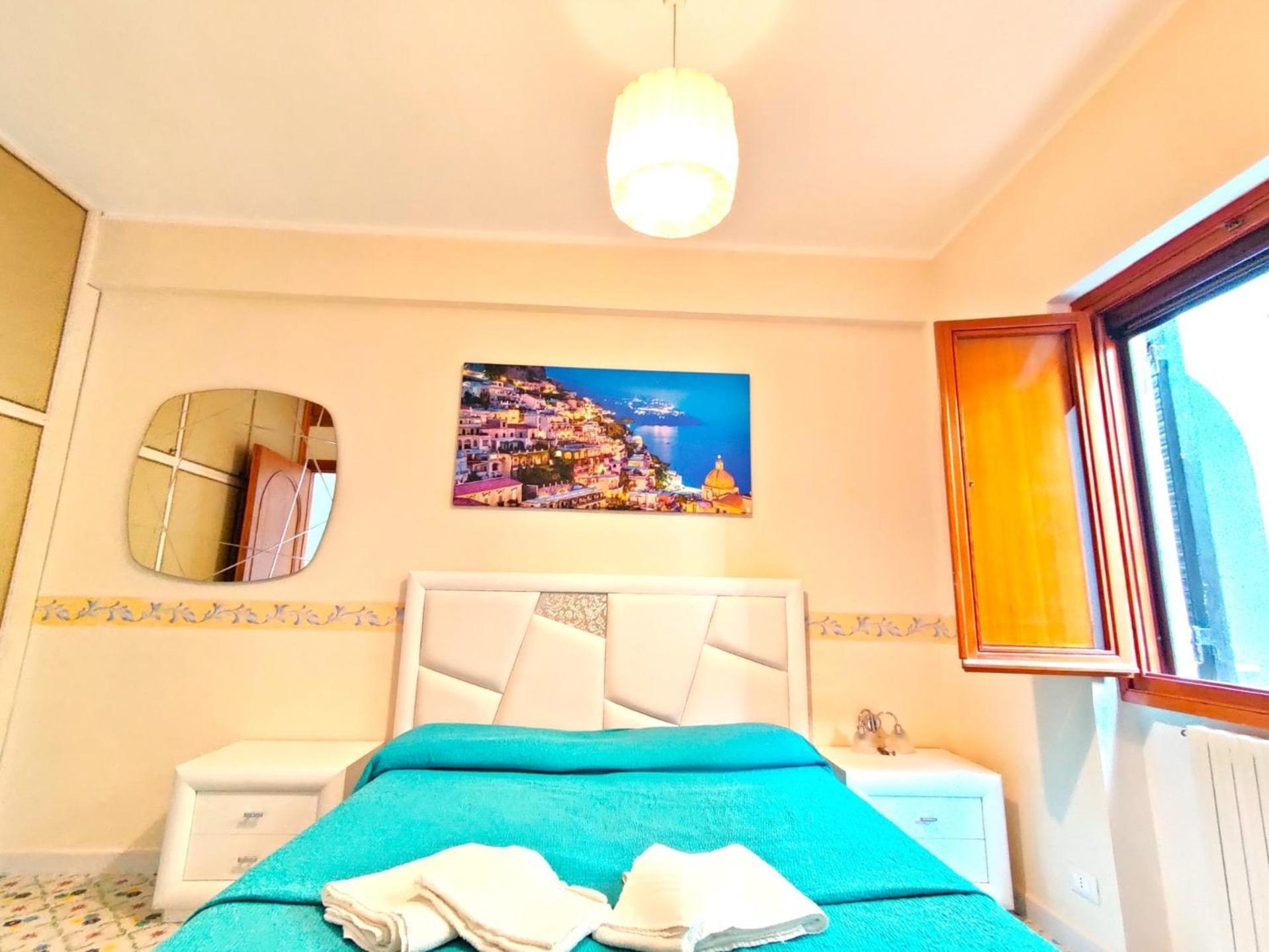 Casa La Scogliera Apartment Praiano Bagian luar foto